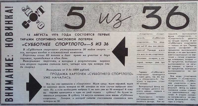 Как и когда появилась лотерея?