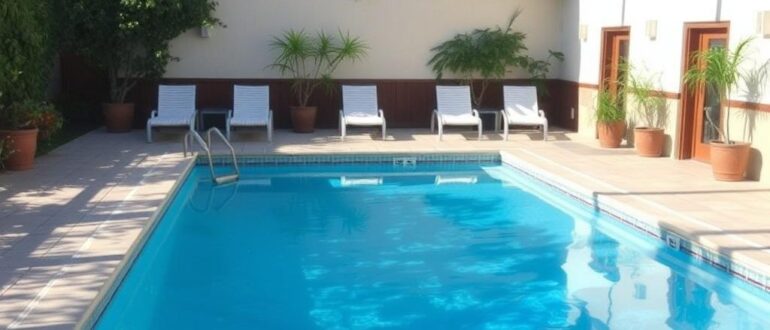 Бассейн в гостевом доме: правила пользования и часы работы