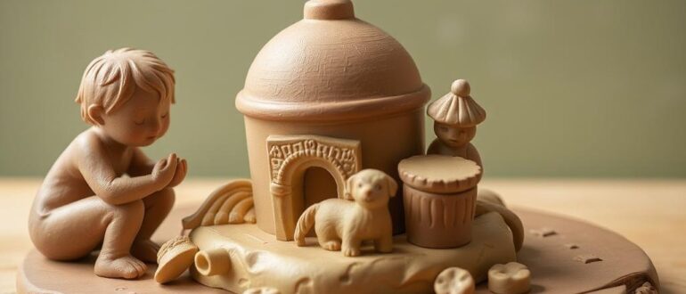 Лепка из глины: мастер‑класс для детей и взрослых — творим без возрастных рамок