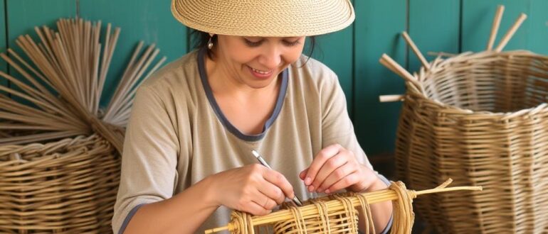Плетение из лозы: обучение и сувениры своими руками
