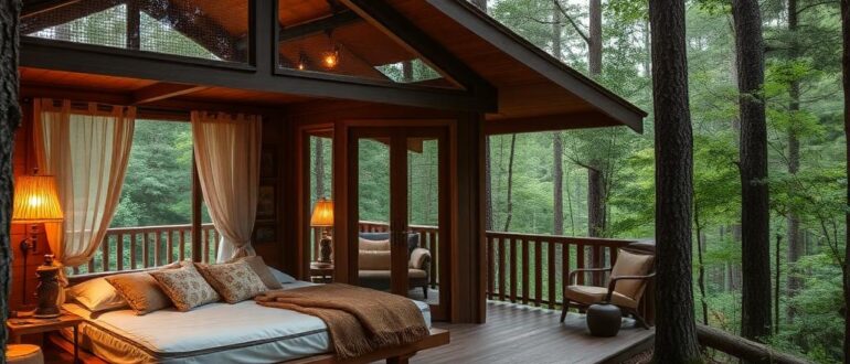 Гостевой дом в лесу: экология и комфорт. Как природа становится соседом по дому