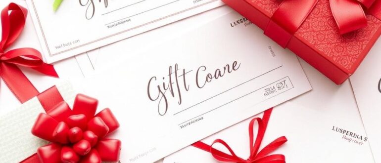 Подарочные сертификаты: как купить и использовать