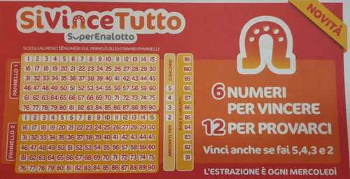 Superenalotto results - official superenalotto winning numbers