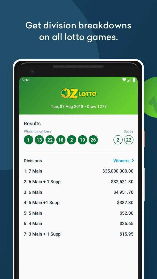 Oz lotto results