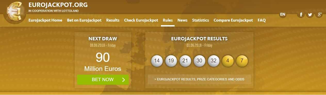 Play eurojackpot | lottomania