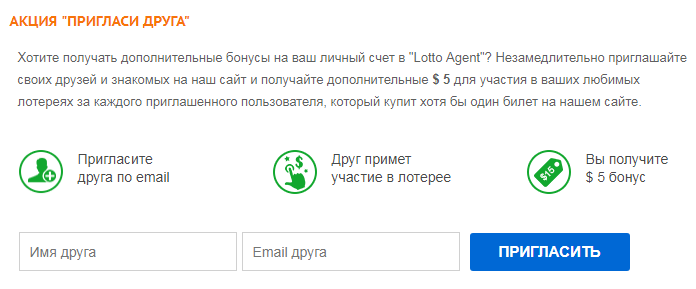 Мировые государственные лотереи на lotto agent