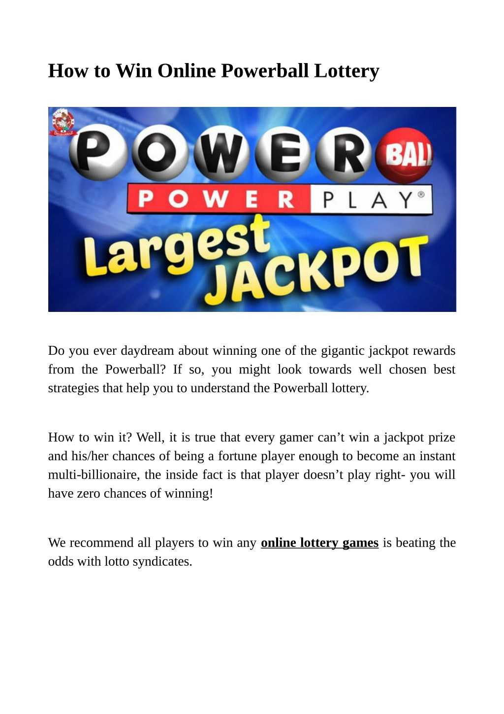 Play powerball online: price comparison at lotto.eu